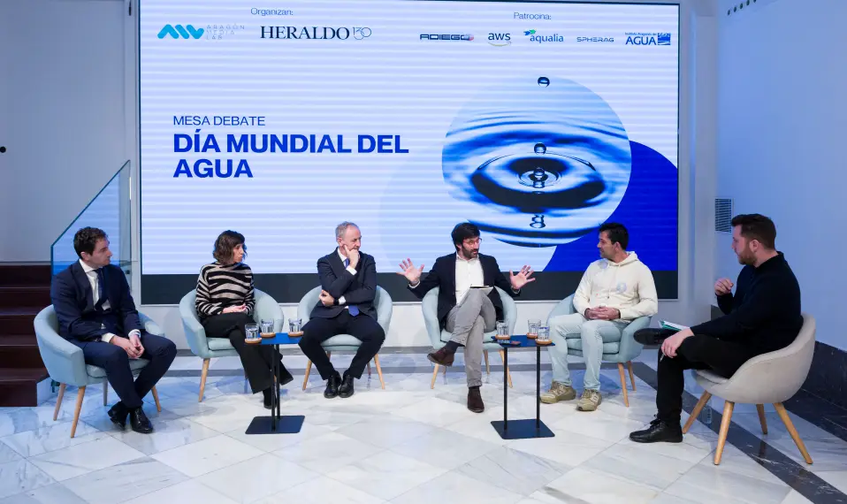 Mesa redonda Día Mundial del Agua Heraldo de Aragón